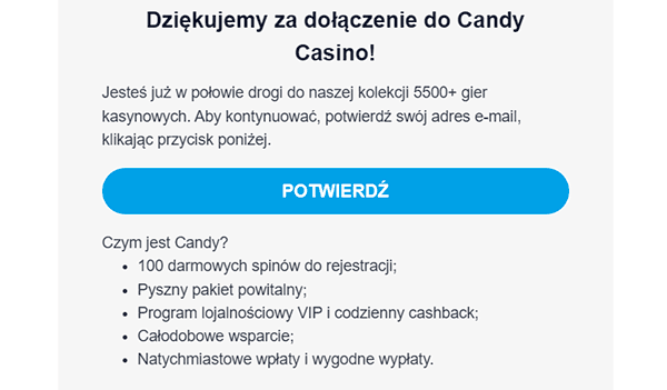 Uzupełnij profil i potwierdź dane kontaktowe