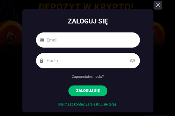 Logowanie przez e-mail